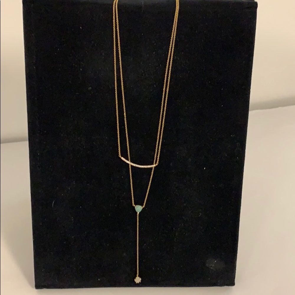 NWT Anthropologie multi strand necklace